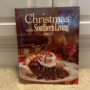 NEW 2002 Christmas with Southern Living Cookbook Never Used
